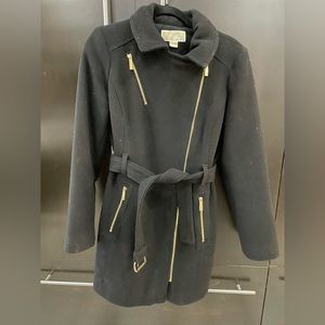 Michael Kors black coat size 6
